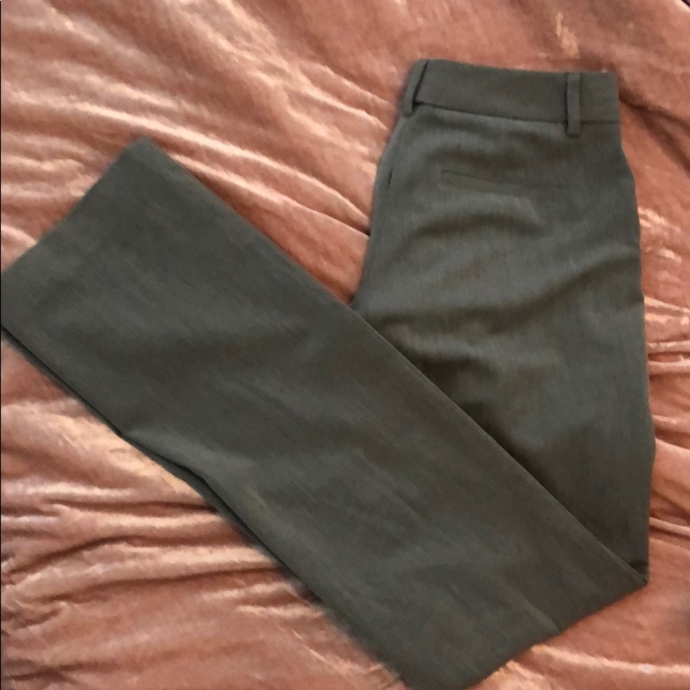 Express editor gray work pants